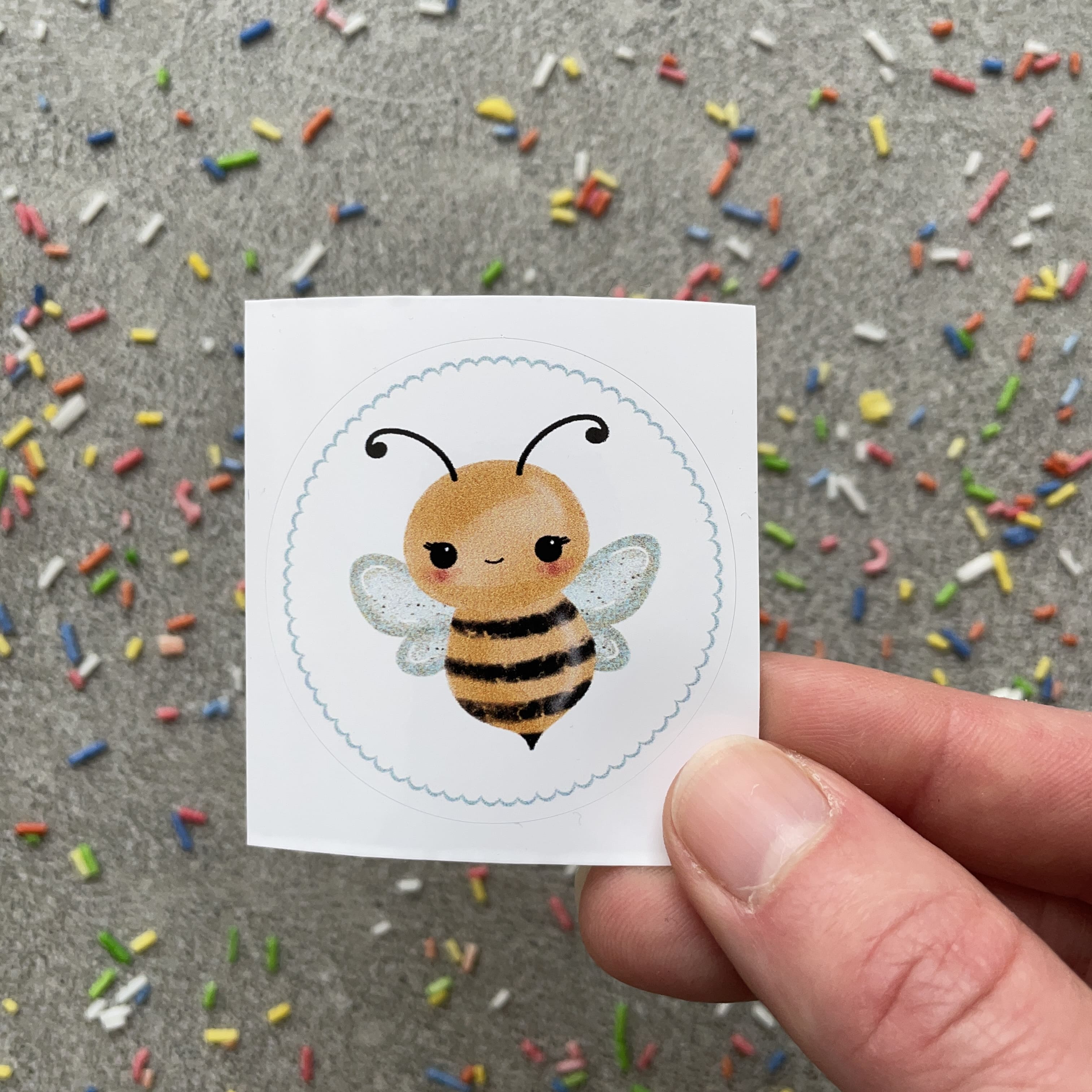 Sticker Biene Bertha