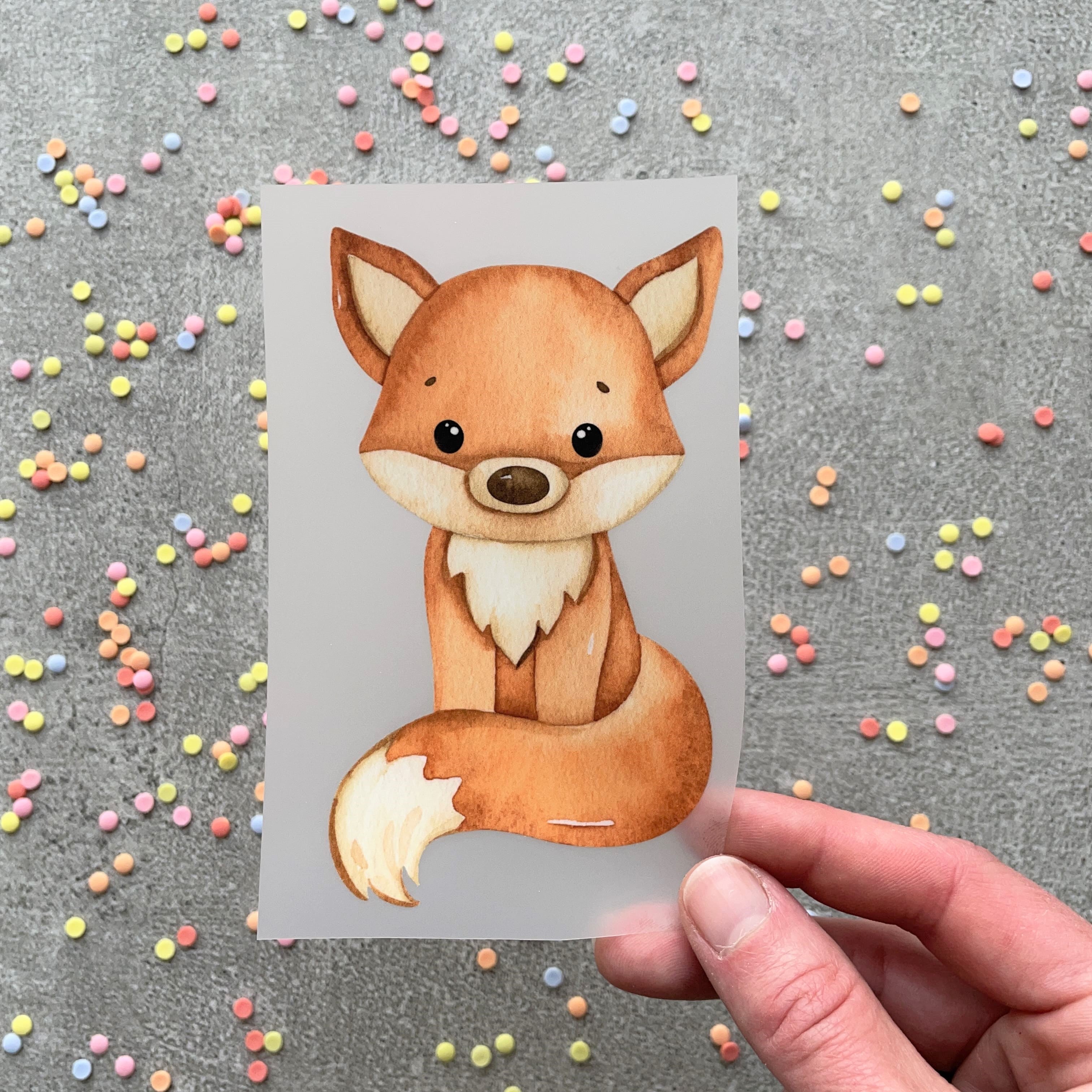 Bügelbild Fuchs Ferdinand
