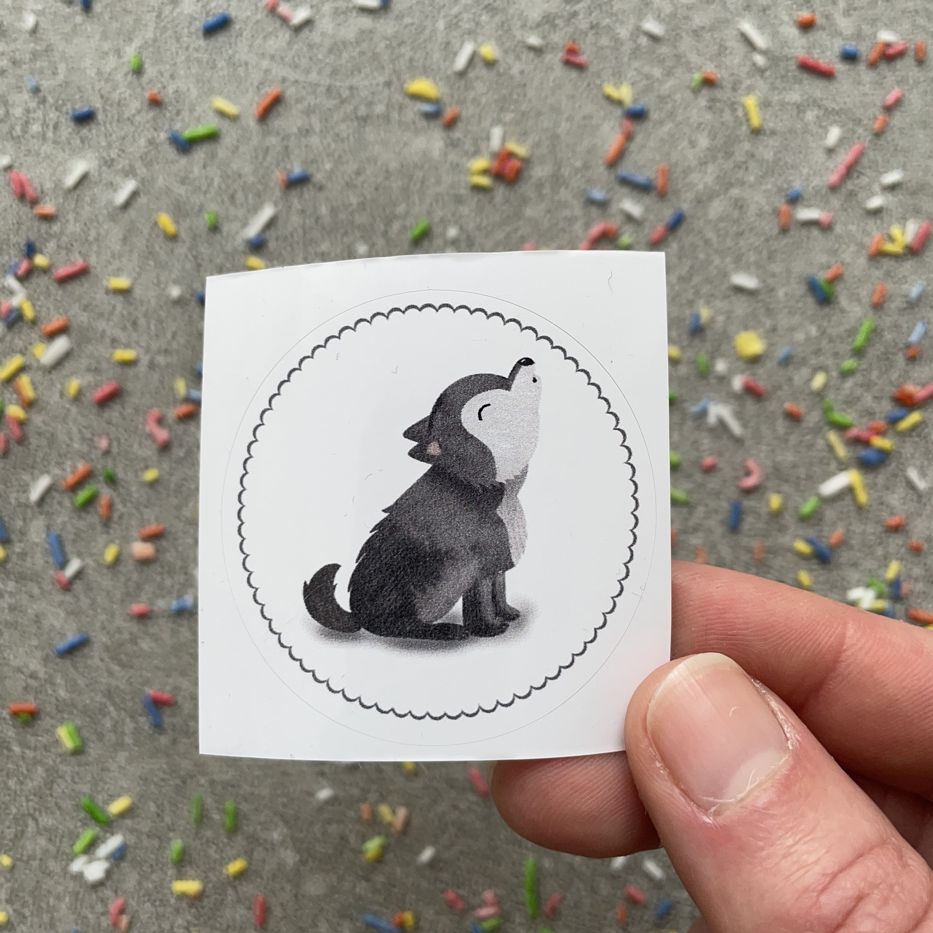 Sticker Wolf
