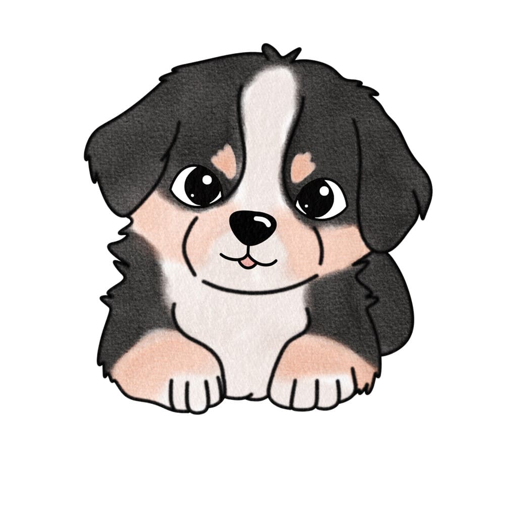 Bügelbild Berner Sennenhund Benno