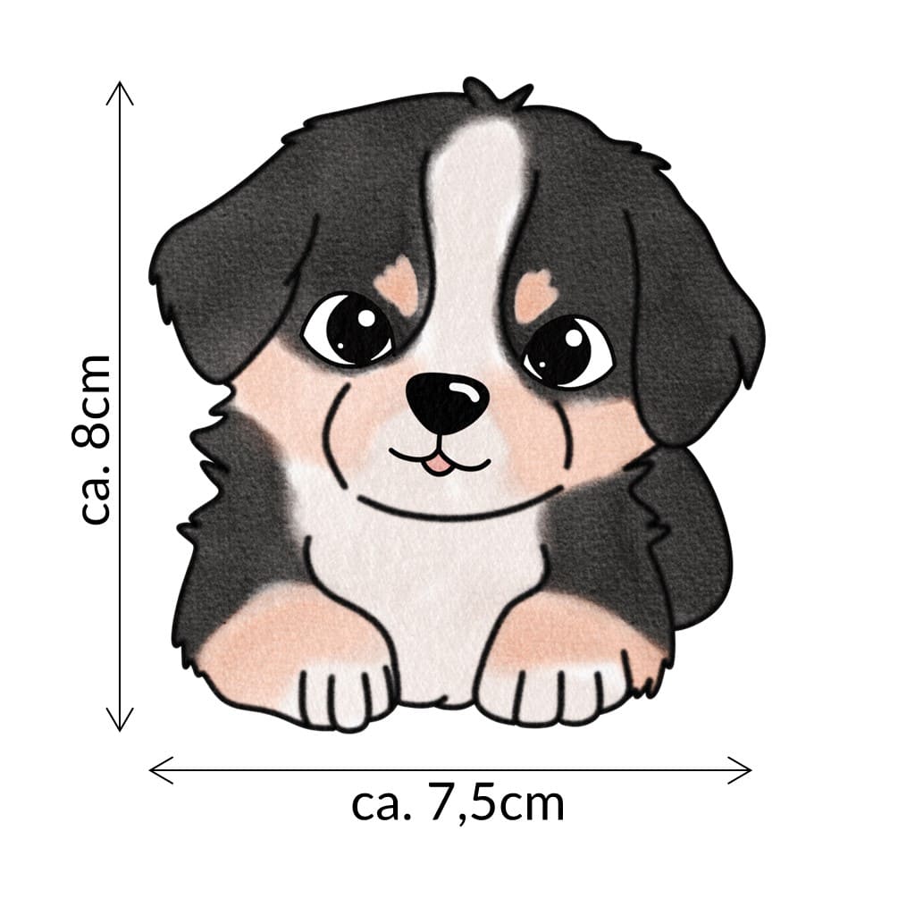 Bügelbild Berner Sennenhund Benno