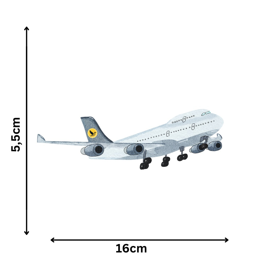 Bügelbild Jumbo Jet Boeing 747