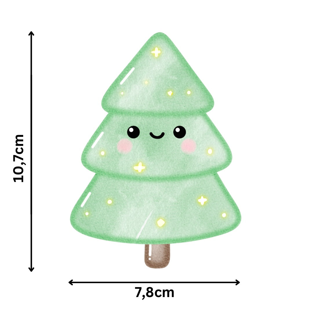 Bügelbild Weihnachtsbaum