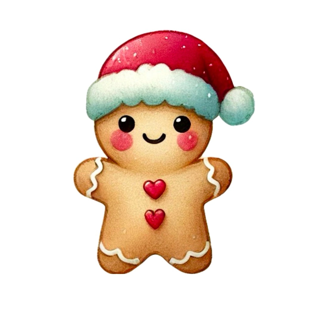 Bügelbild Lebkuchenmann, Pfefferkuchenmann, Gingerbreadman