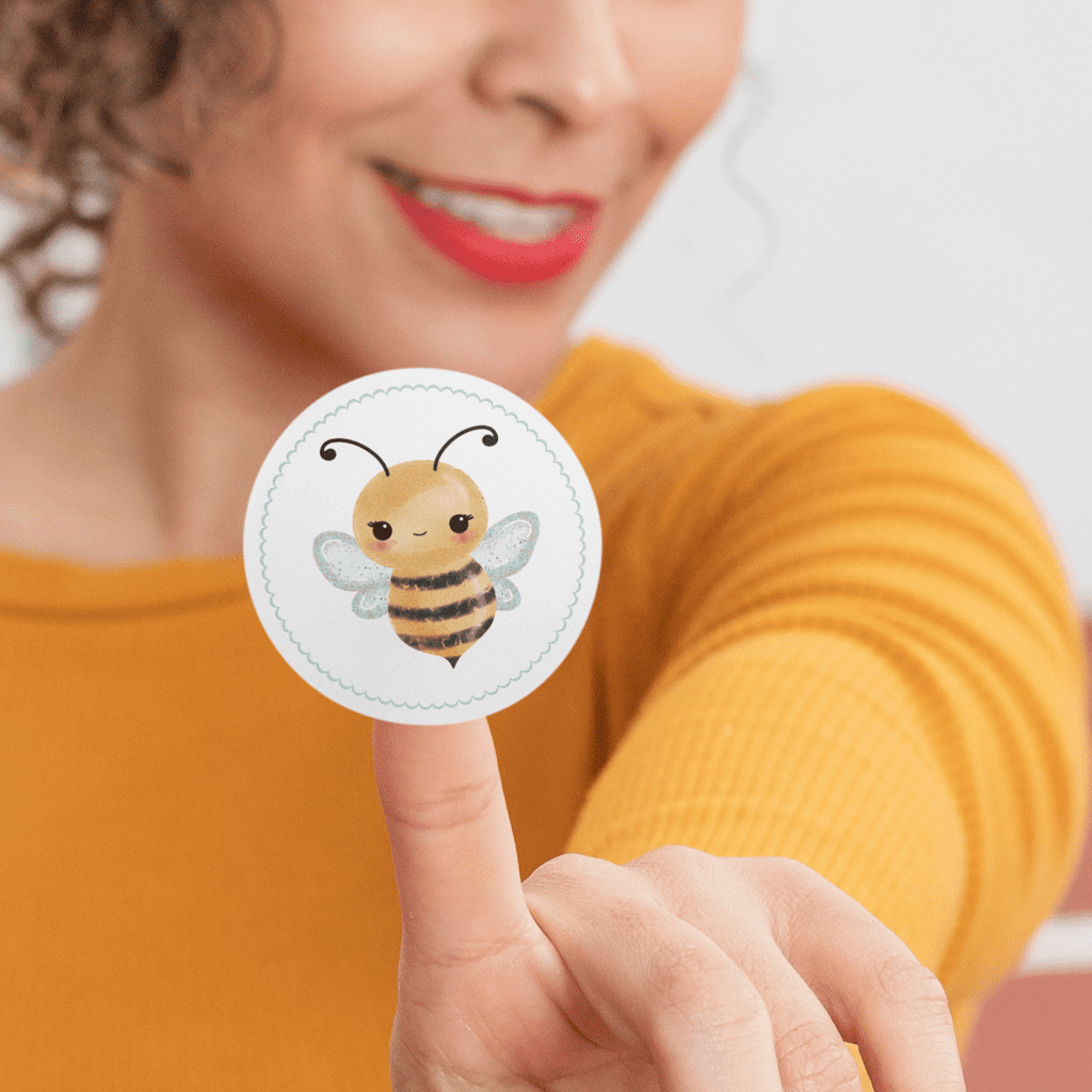 Sticker Biene Bertha