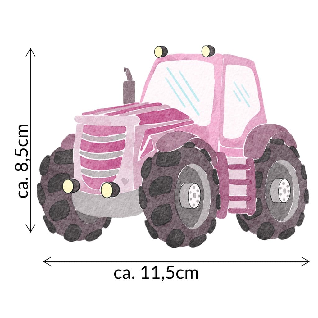 Bügelbild Traktor