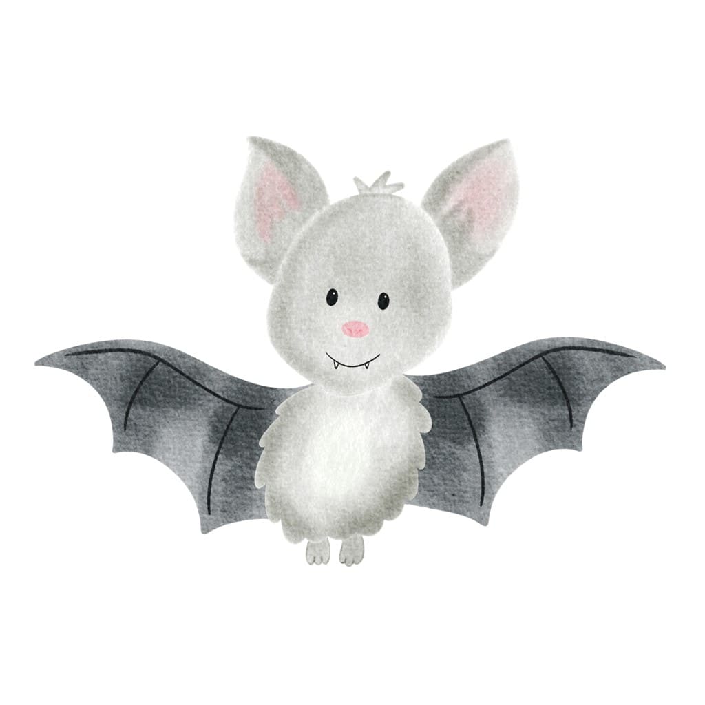 Bügelbild Fledermaus Fabian