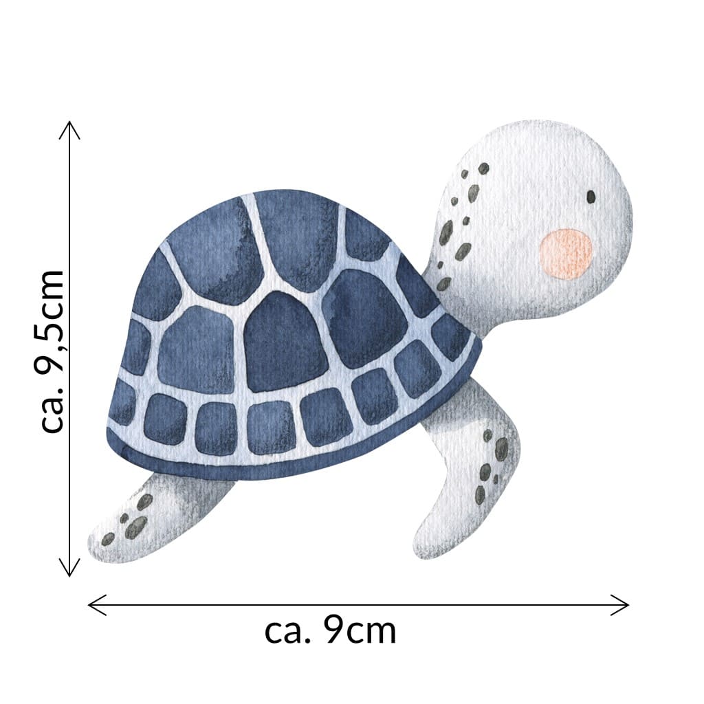 Bügelbild Schildkröte