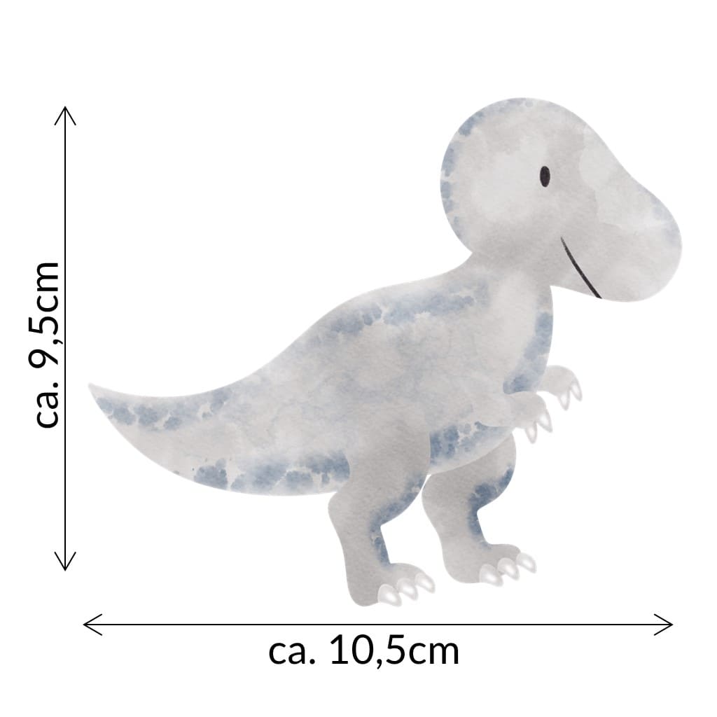 Bügelbild Dinosaurier Dennis
