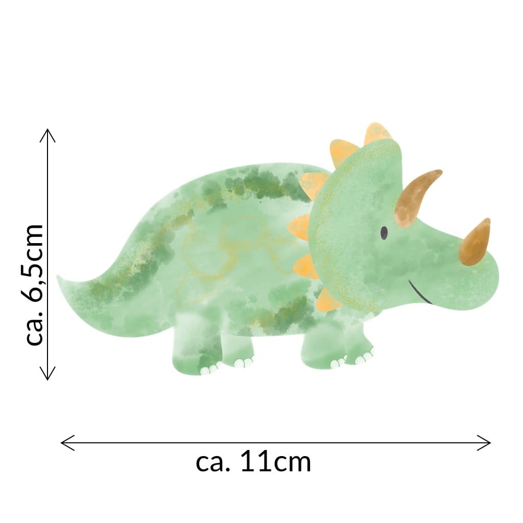 Bügelbild Dinosaurier Daisy