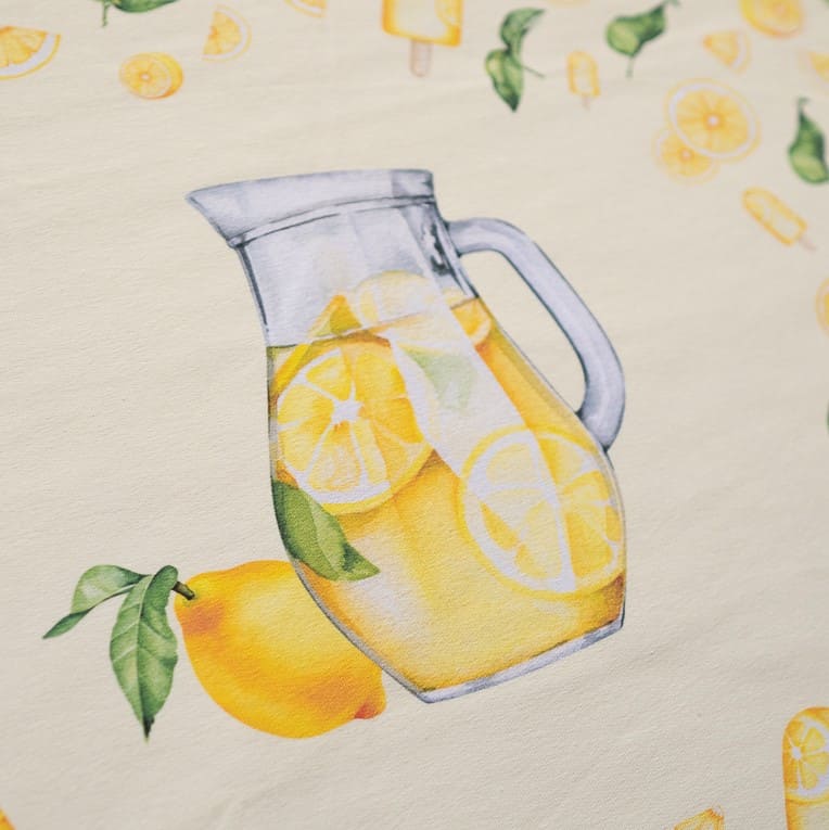 Stoffpanel Zitronenlimonade