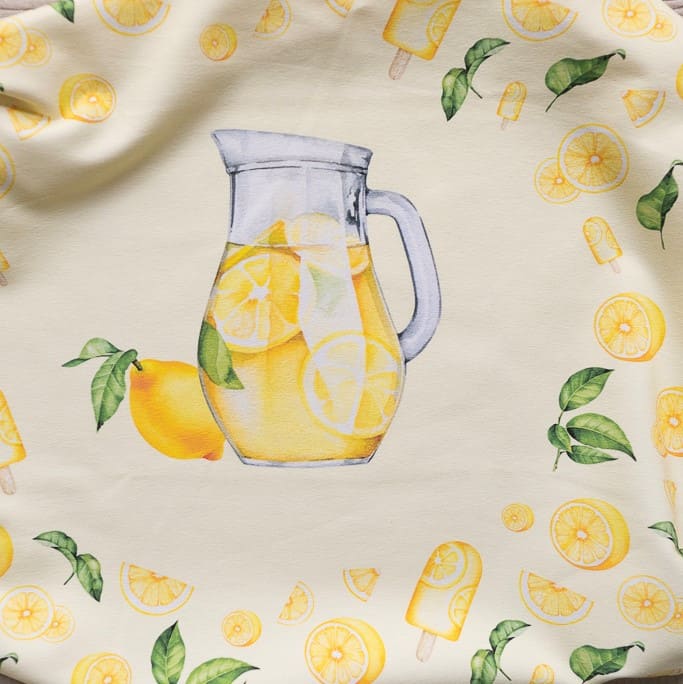 Stoffpanel Zitronenlimonade
