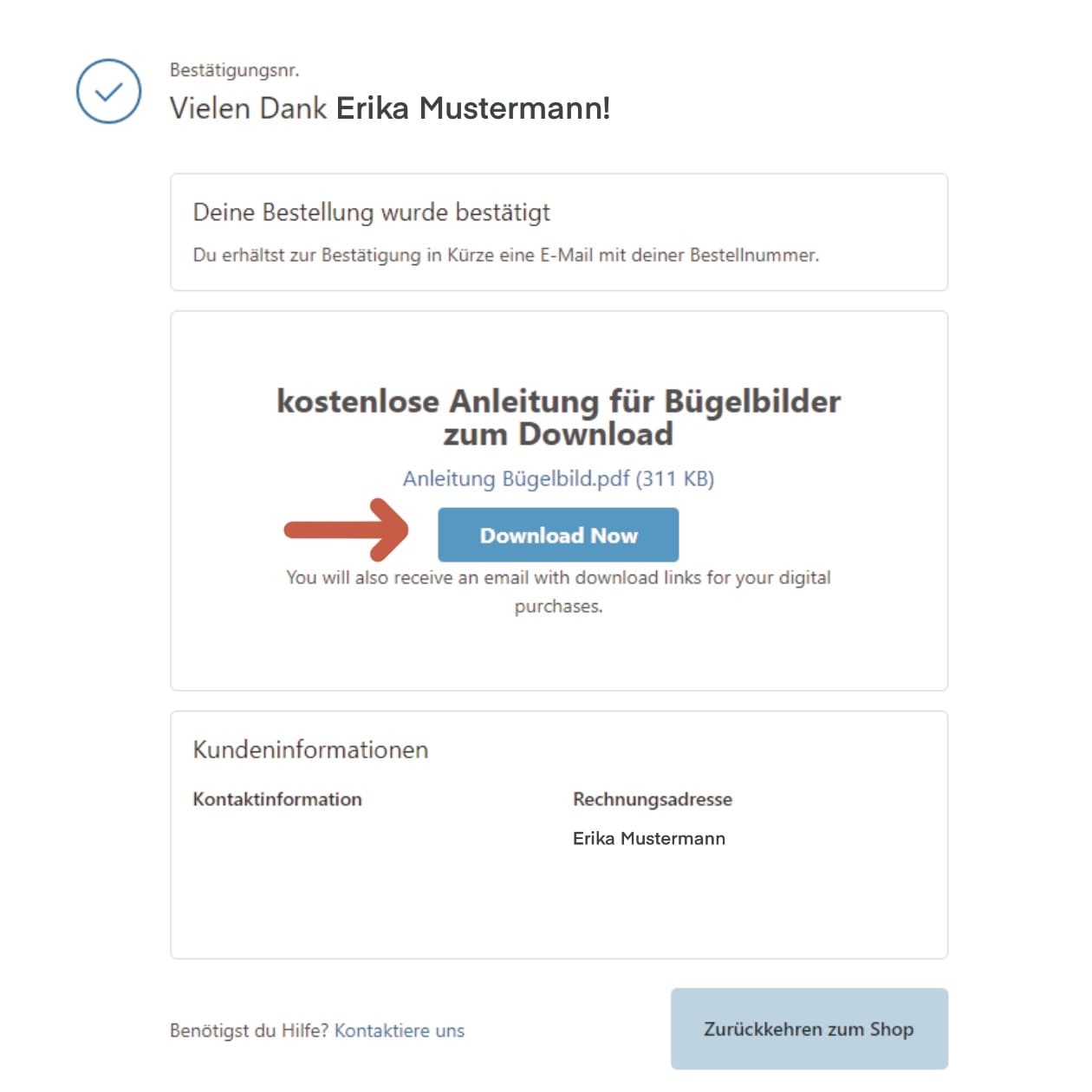 kostenlose Anleitung für Bügelbilder zum Download