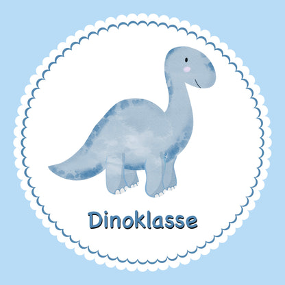 Bügelbild Dino Klassenlogos