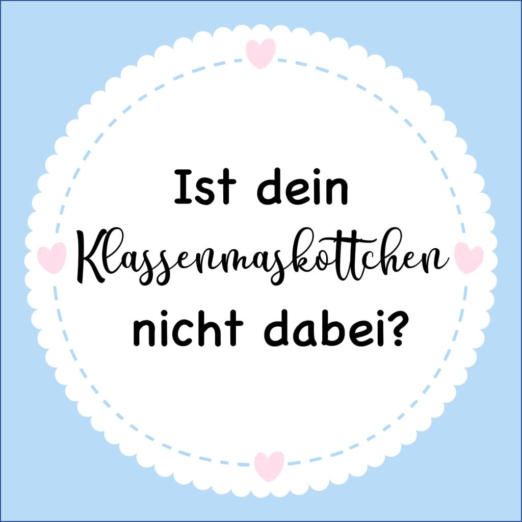 Wunsch Bügelbild Klassenlogos