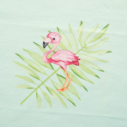 Stoffpanel Flamingo